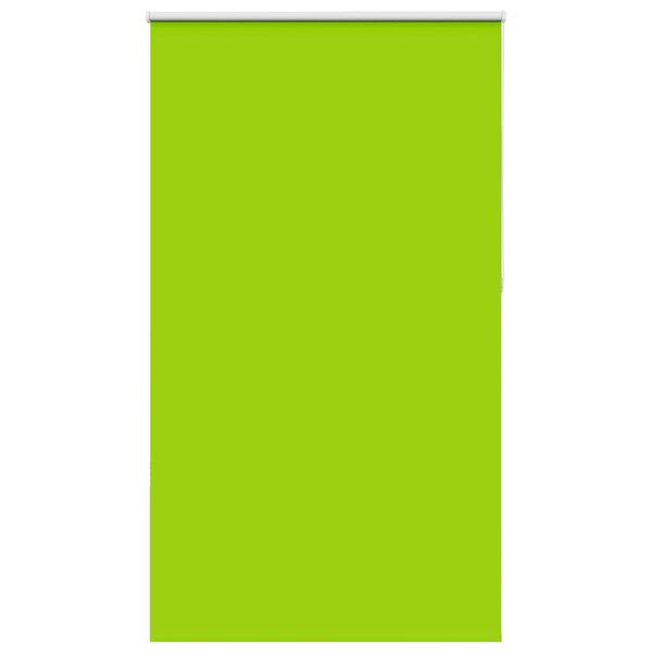 vidaXL Estor Enrollable Opaco hojas verde 140x230cm Tela Ancho 136,6cm