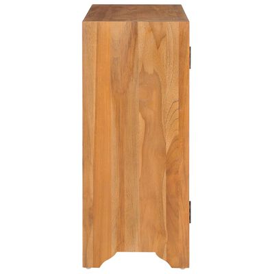 vidaXL Armario de madera maciza de teca 70x30x70 cm