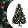 vidaXL &Aacute;rbol de Navidad artificial verde con bolas 150 cm 150 LED