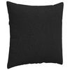 vidaXL Cojines de sof&aacute; 2 pcs Negro 80 x 80 cm tela