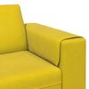 vidaXL Sof&aacute; de sala Amarillo 250 x 77 x 76 cm