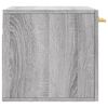 vidaXL Armario de pared madera de ingenier&iacute;a gris Sonoma 60x36,5x35 cm