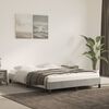 vidaXL Estructura de cama sin colch&oacute;n terciopelo gris claro 140x190 cm
