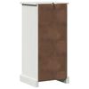 vidaXL Armario de Baño con estante VIGO blanco antiguo 37 x 34 x 80 cm