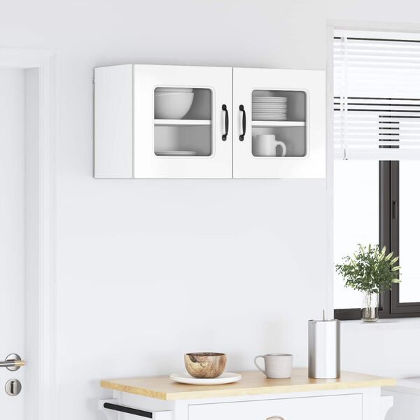 vidaXL Mueble de Cocina Kalmar 2 pcs brillante 40 x 31 x 40 cm