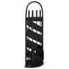 vidaXL Set de herramientas para chimenea 5 pzas acero 23x15x66 cm