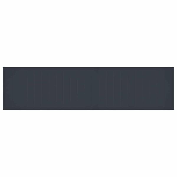 vidaXL Conjunto de comedor de jard&iacute;n con cojines 15 pcs Antracita PP