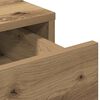 vidaXL Alacena Roble artisan 40 x 41 x 135 cm Madera contrachapada