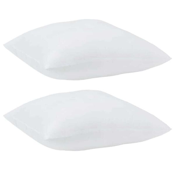 vidaXL Almohada con almohada 2 pcs 61 x 41 x 20 cm Poli&eacute;ster