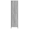 vidaXL Armario 2 pcs Gris Sonoma 50 x 50 x 200 cm Madera contrachapada