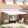vidaXL Toldo Manual 450 x 300 x 165 cm Poli&eacute;ster y metal