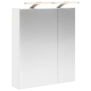 vidaXL Armario con espejo de ba&ntilde;o con estante 60 x 14,5 x 70 cm