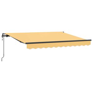 vidaXL Toldo retr&aacute;ctil Arena 500 x 350 cm Tela y Aluminio