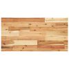 vidaXL Estante flotante 2 uds madera acacia acabado aceite 60x40x4 cm