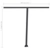 vidaXL Toldo manual retr&aacute;ctil con LED antracita 300x250 cm