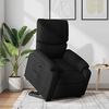 vidaXL Sill&oacute;n el&eacute;ctrico reclinable elevable de tela negro