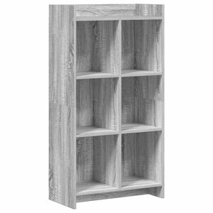 vidaXL Estanter&iacute;a Sonoma gris 59 x 30 x 111 cm Madera de ingenier&iacute;a
