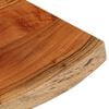 vidaXL Tablero de mesa rectangular borde natural acacia 60x40x3,8 cm