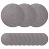 vidaXL Manteles de yute 12 uds. Gris 100% Yute Tossa