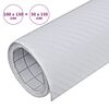 vidaXL Láminas 3D para coche 2 uds blanco 100x150 cm+50x150 cm