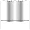 vidaXL Valla en Arco de P&uacute;as DRONTEN 200 x 200 cm Negro