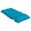 vidaXL Cojines para silla respaldo bajo 2 uds tela Oxford azul claro