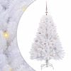 vidaXL &Aacute;rbol de Navidad artificial con ramas articuladas Blanco 120 cm