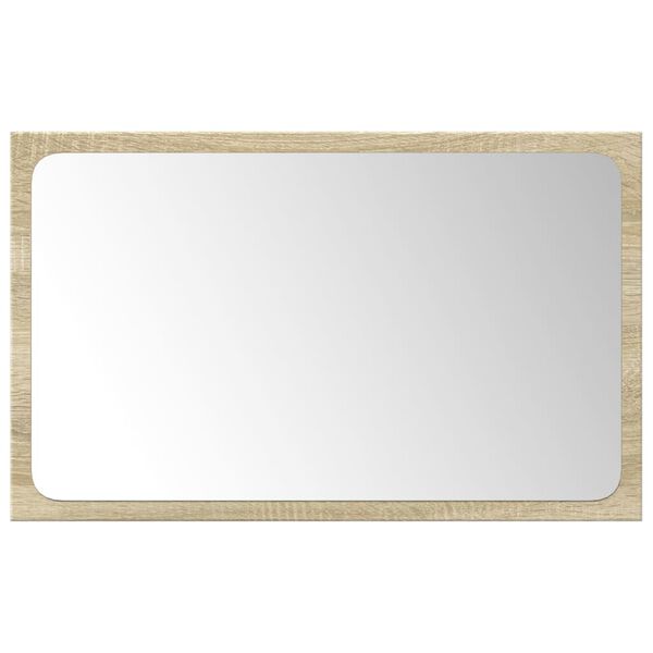 vidaXL Set de muebles de ba&ntilde;o 3 pzas madera contrachapada roble Sonoma