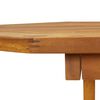 vidaXL Juego de comedor de jardín 5 piezas madera maciza de acacia