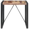 vidaXL Mesa de comedor madera maciza 80x80x75 cm