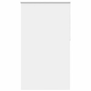 vidaXL Estor Enrollable Opaco Blanco 130x210 cm Tela Ancho 126,6 cm