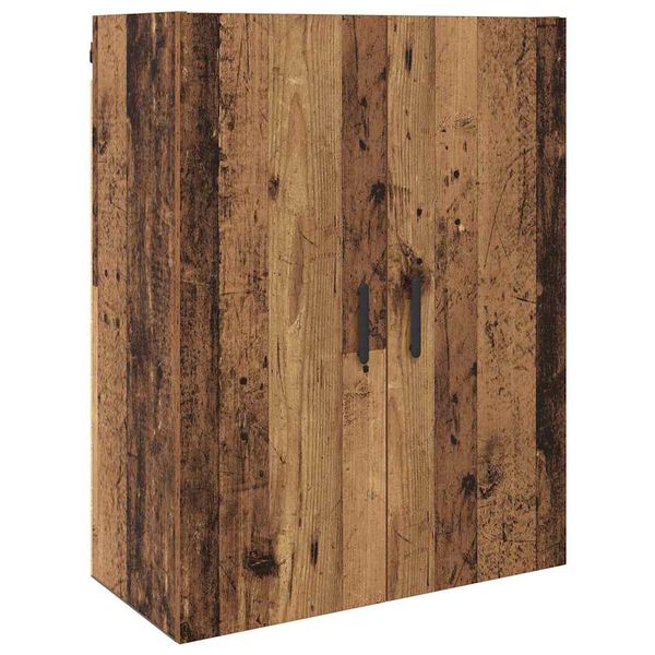 vidaXL Armario de Pared Madera vieja 69,5 x 34 x 90 cm