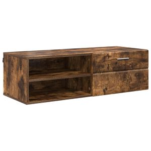 vidaXL Armario de Madera 100,5 x 39 x 30 cm Roble ahumado