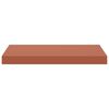 vidaXL Estante de pared 2 pcs Rojo 50 x 23 x 4 cm Madera de ingenier&iacute;a