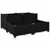 vidaXL Arriate 80x80x38 cm polipropileno