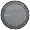 vidaXL Alfombra exterior ARAKIL gris &Oslash;200 cm PP