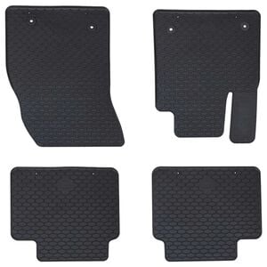 vidaXL Alfombrilla de Coche 4 uds.