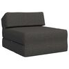 vidaXL Sof&aacute; Cama Plegable Gris oscuro 60 x 70 x 41 cm Tela