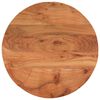 vidaXL Tablero de mesa redondo madera maciza de acacia &Oslash;60x3,8 cm
