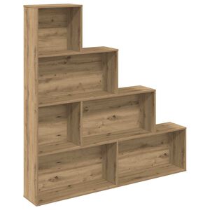 vidaXL Estanter&iacute;a madera de ingenier&iacute;a roble artisan 157x24x160 cm