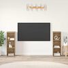 vidaXL Conjunto de mueble de TV 2 pcs Roble artesanal 107 x 35 x 37 cm