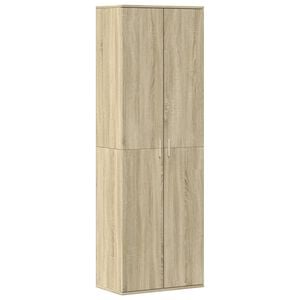 vidaXL Aparador alto madera de ingenier&iacute;a roble Sonoma 60x35x180 cm