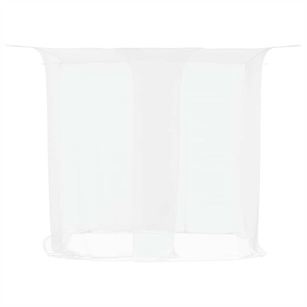vidaXL Mosquitera colgante 156 malla blanca 220x120x150 cm