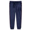 vidaXL Pantalones de ch&aacute;ndal infantiles azul marino 140