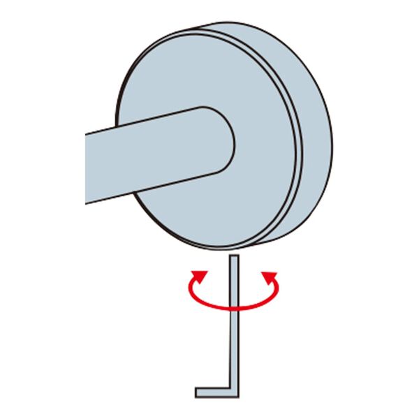 Kleine Wolke Gancho Luno plateado