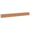 vidaXL Cama de Jard&iacute;n Elevada Madera Marr&oacute;n 600 x 40 x 55 cm