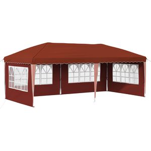 vidaXL Carpa Plegable para Fiestas 575 x 289 x 245 cm Terracota