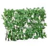 vidaXL Enrejado valla expansible de hiedra artificial verde 180x30 cm