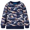Sudadera infantil azul marino 104