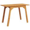 vidaXL Mesa de comedor de jard&iacute;n madera maciza de acacia 110x56x75 cm